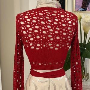 iamgia cardigan in red
